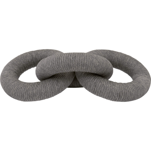 Crew Rope Link Decor in Dove Grey Flat Rope