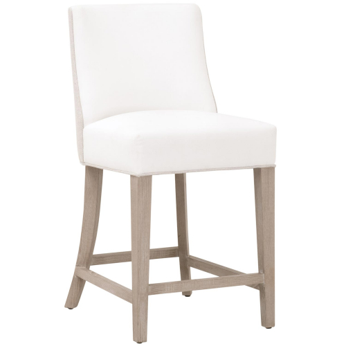 Duet Counter Stool in Pearl Fabric, Linen & Natural Gray Ash 6491-CSUP.NG/LPPRL/BIS