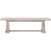 Hudson Large Dining Bench in Gray Wash Acacia