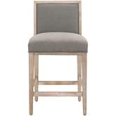 Martin Counter Stool in Slate Fabric 6008CS.NG/LPSLA (Set of 2)