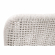 Mesh Counter Stool in White Speckle Rope & Fabric on Gray Wood 6853CS.WHT/WHT/NG
