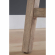Mesh Counter Stool in White Speckle Rope & Fabric on Gray Wood 6853CS.WHT/WHT/NG