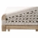 Montecito Counter Stool in White Speckle Rope, Pearl Fabric & Gray Wood 6795CS.WHT/LPPRL/NG