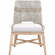 Tapestry Dining Chair in Taupe & White Rope & Grey 6850.WTA/PUM/NG (Set of 2)
