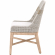 Tapestry Dining Chair in Taupe & White Rope & Grey 6850.WTA/PUM/NG (Set of 2)