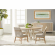 Tapestry Dining Chair in Taupe & White Rope & Grey 6850.WTA/PUM/NG (Set of 2)