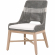Tapestry Outdoor Dining Chair in Dove Grey & White Rope 6850.DOV/WHT/GT (Set of 2)