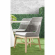 Tapestry Outdoor Dining Chair in Dove Grey & White Rope 6850.DOV/WHT/GT (Set of 2)