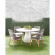 Tapestry Outdoor Dining Chair in Dove Grey & White Rope 6850.DOV/WHT/GT (Set of 2)