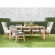 Tapestry Outdoor Dining Chair in Dove Grey & White Rope 6850.DOV/WHT/GT (Set of 2)