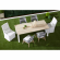 Tapestry Outdoor Dining Chair in Dove Grey & White Rope 6850.DOV/WHT/GT (Set of 2)