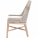 Tapestry Outdoor Dining Chair in Taupe & White Rope 6850.WTA/PUM/GT (Set of 2)