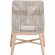 Tapestry Outdoor Dining Chair in Taupe & White Rope 6850.WTA/PUM/GT (Set of 2)