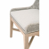 Tapestry Outdoor Dining Chair in Taupe & White Rope 6850.WTA/PUM/GT (Set of 2)