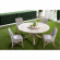 Tapestry Outdoor Dining Chair in Taupe & White Rope 6850.WTA/PUM/GT (Set of 2)