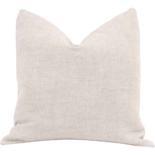 The Basic 22" Essential Pillow in Bisque Fabric (Set of 2)