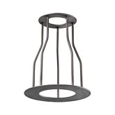 Cast Iron Pipe Optional Cage Light Shade