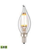 Filament Candelabra LED Bulb (set of 4)