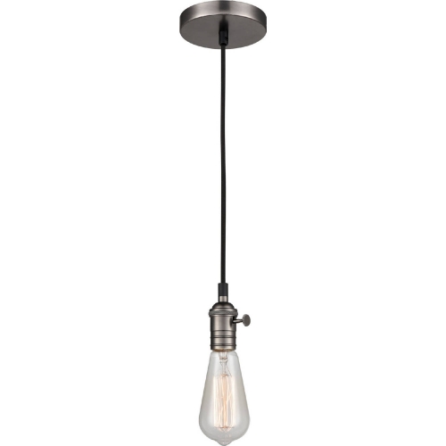 Socket Ceiling Pendant Light in Chrome