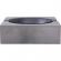 Volcano Outdoor Fire Pit in Gray Concrete & Metal