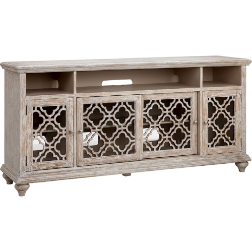 Batanica 72" Entertainment Console Table in Cream