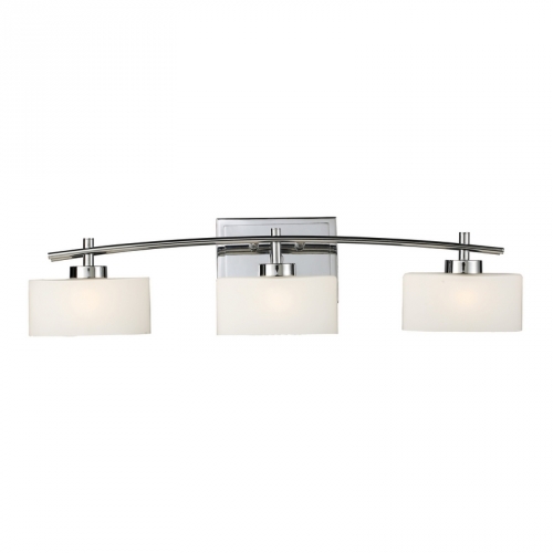 Eastbrook 3 Light Bath Vanity Fixture in Polished Chrome