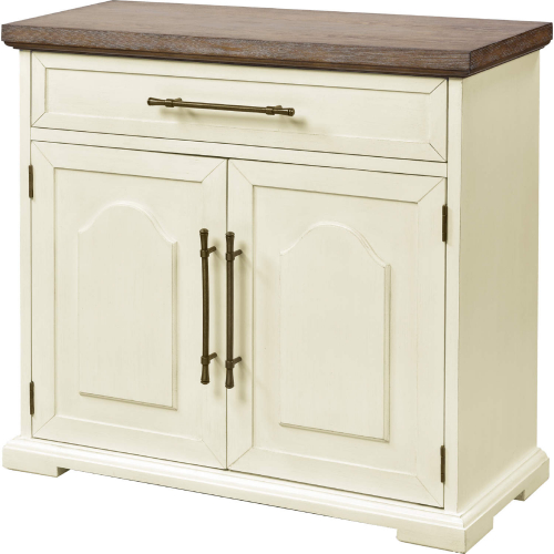 Locksmith Cabinet in Cream Finish Wood Veneer