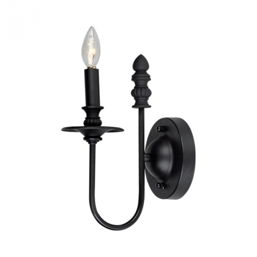 Hartford 1 Light Wall Sconce in Oil Rubbed Bronze