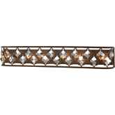 Armand 39" Wide 6 Light Vanity Light in Weathered Bronze