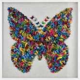 Butterfly Dimensional Wall Art in Multicolor