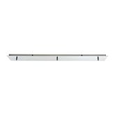 Illuminaire Accessories 3 Light Linear Light Pan in Polished Chrome