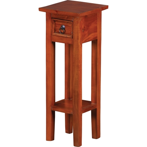 End Table w/ Espresso Painted Finish on Solid Mahogany