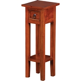 End Table w/ Espresso Painted Finish on Solid Mahogany