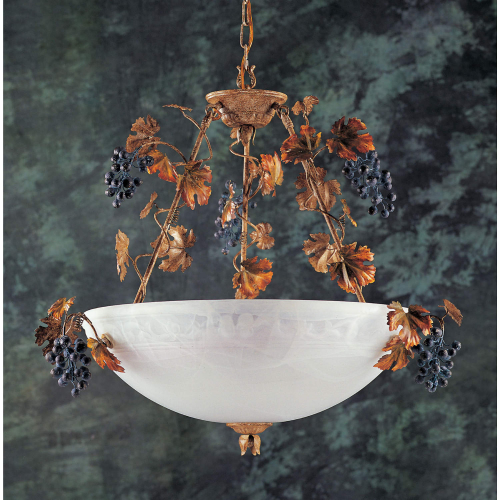 Muscadine Ceiling Pendant Light in Earth Tone & Multicolor