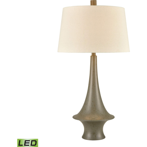 Winchell 33"H 1 Light Table Lamp in Polished Concrete (Includes LED Bulb)