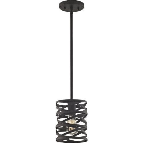 Vorticy 1 Light Ceiling Pendant in Oil Rubbed Bronze