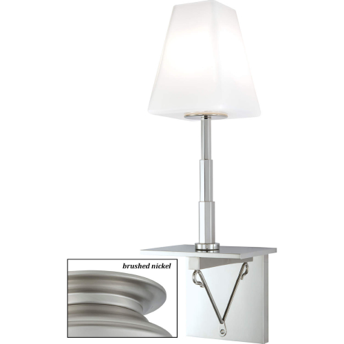 Metro Wall Sconce in Brushed Nickel