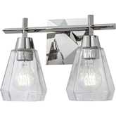 Arctic Vanity Light in Polished Nickel