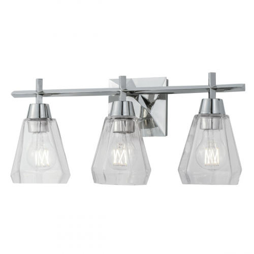 Arctic Vanity Light in Polished Nickel