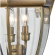 Ashford 10"H 2 Light Outdoor Wall Sconce in Antique Brass & Glass