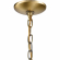 Ashford 12"W 3 Light Outdoor Pendant in Antique Brass & Glass