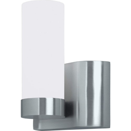 Wave 1 Lt Vanity Wall Sconce in Brushed Nickel