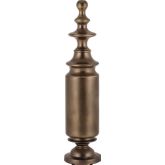 Short Footed Brass Finial