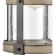 Annenberg 1 Light Outdoor Sconce in Anvil Iron, Distressed Gray & Seed Glass