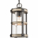 Annenberg 1 Light Outdoor Pendant in Anvil Iron, Distressed Gray & Seed Glass