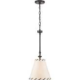 Marion 9"W 1 Light Pendant in Oil Rubbed Bronze