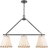 Marion 36"W 3 Light Chandelier in Oil Rubbed Bronze