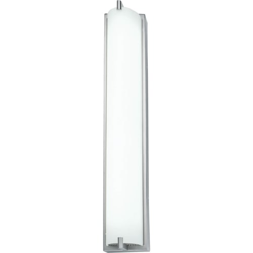 Alto LED Wall Sconce in Brushed Nickel & Opal Glass