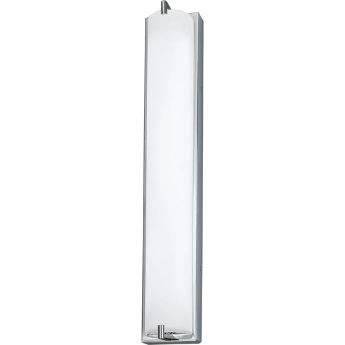 Alto LED Wall Sconce in Chrome & Opal Glass