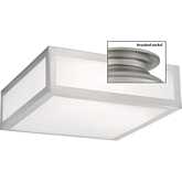 Kaset 15" Flush Mount Ceiling Light in Brushed Nickel